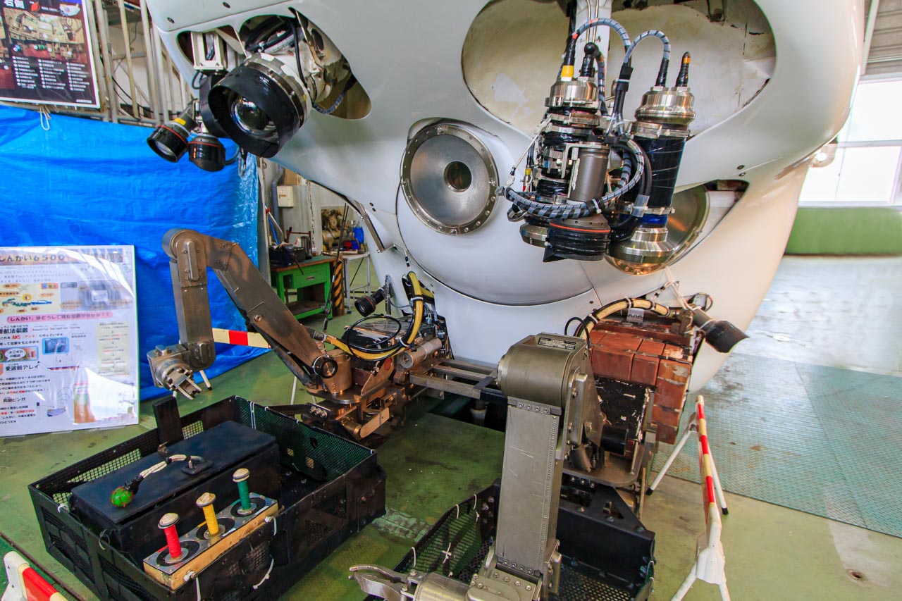 しんかい6500改を見学、JAMSTECの一般公開で初披露！