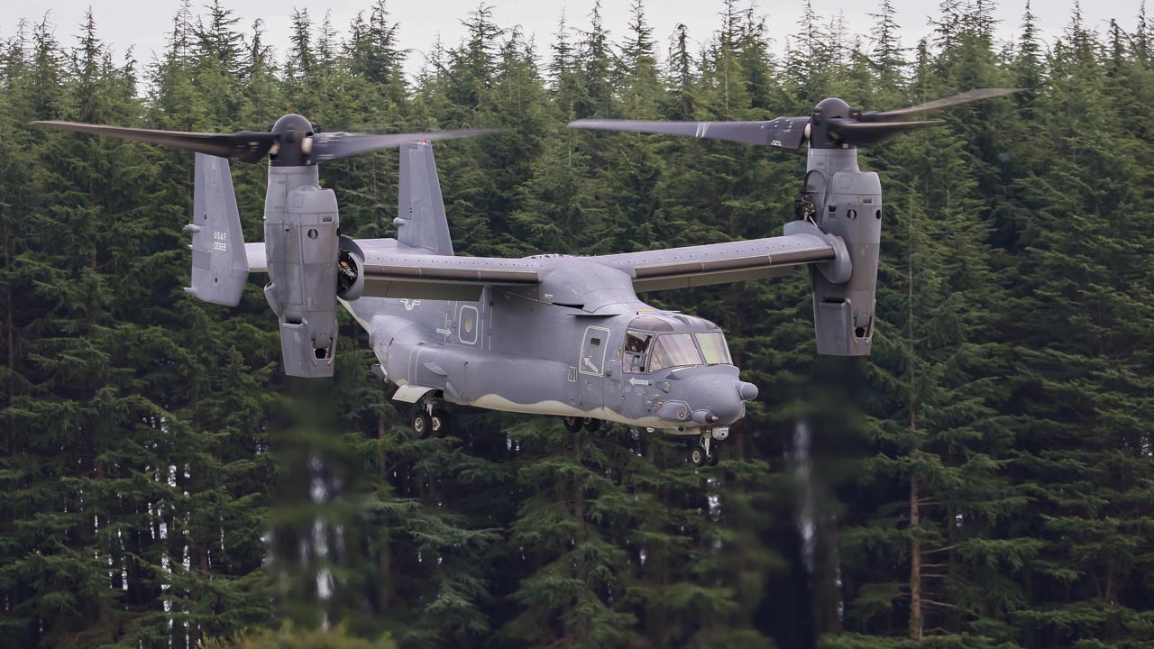 横田基地に配備されたCV-22オスプレイの情報 何機いる？武器は？コール